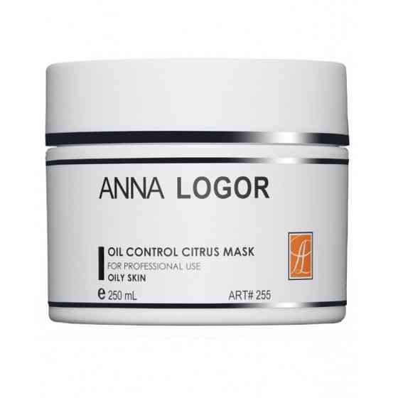 Цитрусова маска для жирної шкіри пастоподібний Anna Logor Oil Control Citrus Mask 250 мл Дніпро