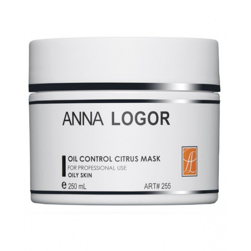 Цитрусова маска для жирної шкіри пастоподібний Anna Logor Oil Control Citrus Mask 250 мл Дніпро - фото 1