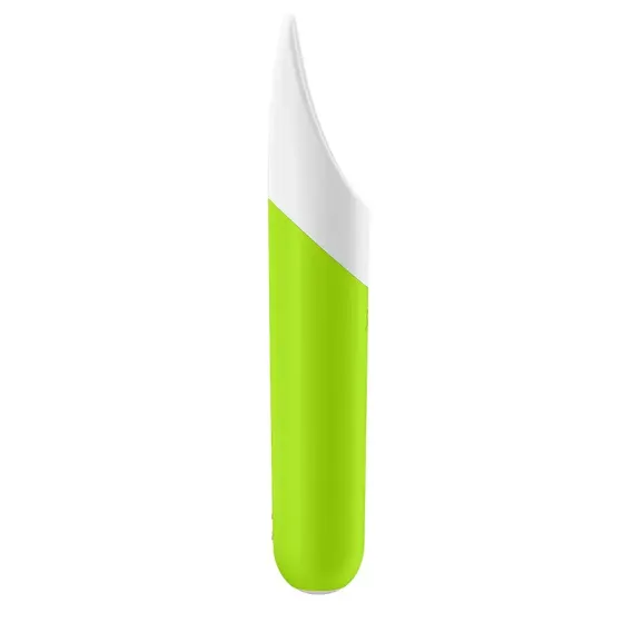 Мінівібратор із гнучким язичком Satisfyer Ultra Power Bullet 7 Green Львов