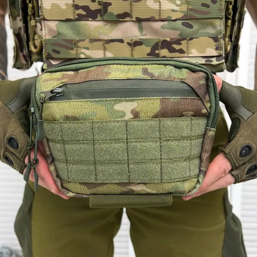 Тактичний підсумк напашник під бронежилет або плитоноску П2-3 Мультикам Київ - фото 1