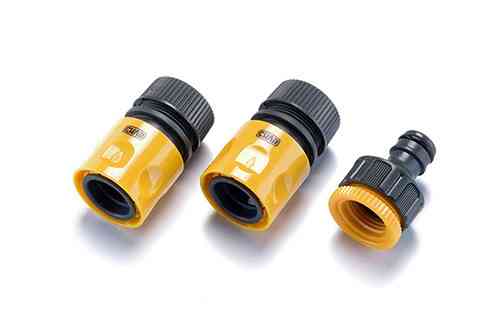 Набір для шланга 1/2: конектор 1/2 аквастоп, конектор 1/2, адаптер 1/2+3/4 СИЛА Київ