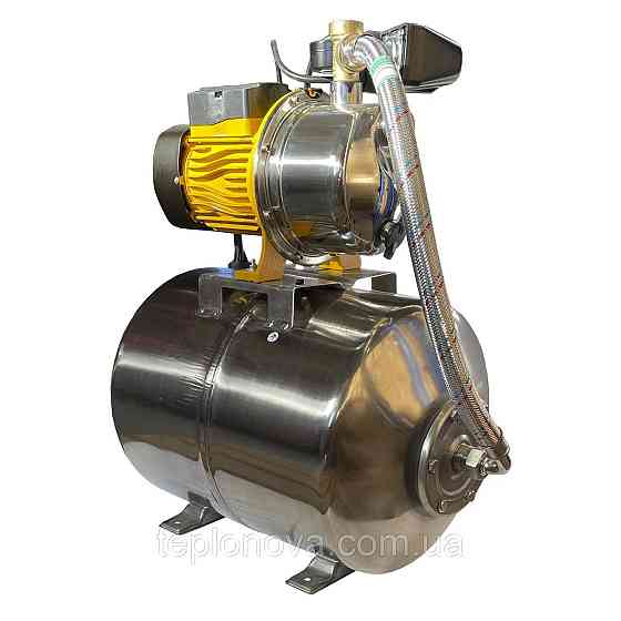 Насосна станція Optima JET100S-PL-50INOX 1,1 кВт неіржавка сталь на ГРЕБОЕНКЕ Чернівці