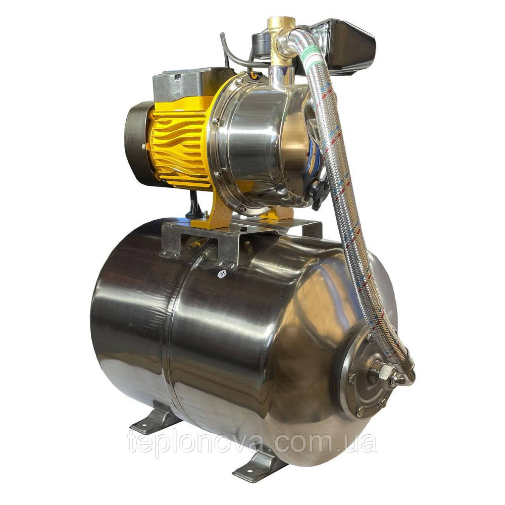 Насосна станція Optima JET100S-PL-50INOX 1,1 кВт неіржавка сталь на ГРЕБОЕНКЕ Чернівці - фото 2