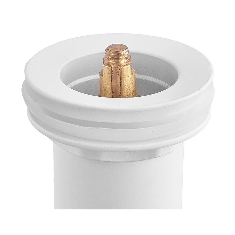 Донный клапан для раковины Koer PW-07-03 1 1/4'' с переливом автоматический СLICK-СLACK (Цвет белый) (KR5783) Киев - изображение 8