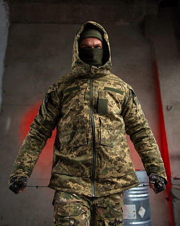 Тактична куртка бушлат Persona піксель Omni-Heat ВТ0448 Одесса - изображение 18