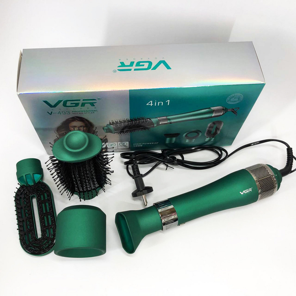 Фен потужний VGR V-493, Фен з регулюванням температури для укладання Зручний надійний для волосся YC-98 Київ - фото 7