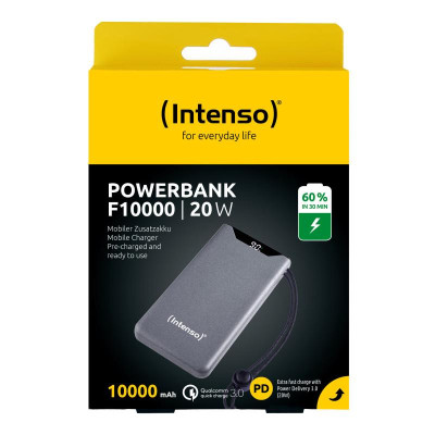 Батарея универсальная Intenso F10000 10000mAh QC3.0 grey (7332034) Винница - изображение 3