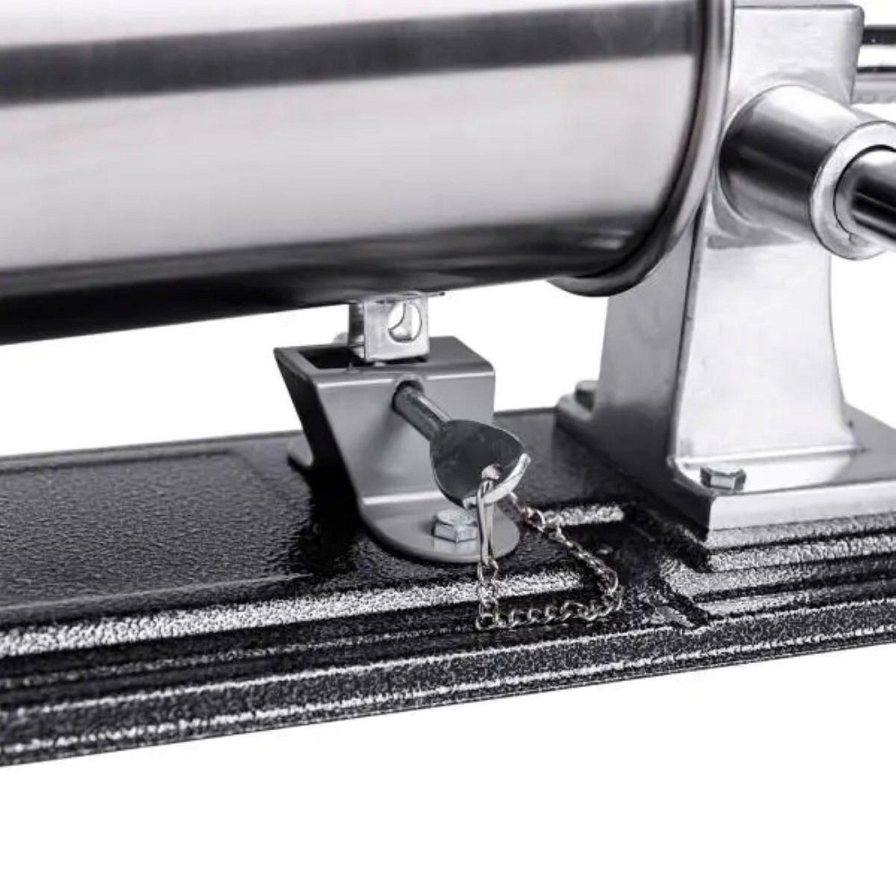 Шприц для колбасы ручной 3 л горизонтальный колбасный шприц из нержавейки для фарша 4 насадки 16788-4 Киев - изображение 8