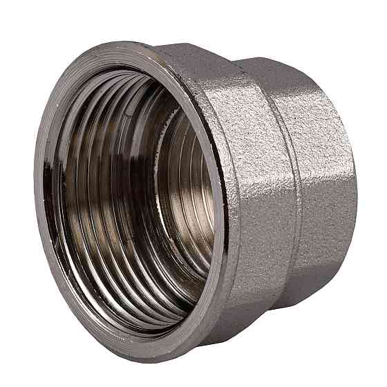 Муфта редукционная 1 1/2″х1″ВВ никелированная восьмигранная NM751O OPTIMUM Киев