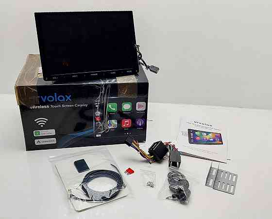 Автомагнітола 1 DIN URVOLAX DAB+ з екраном 10,1