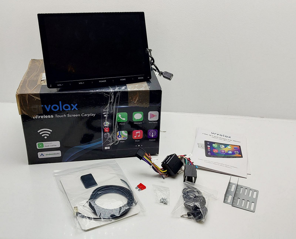 Автомагнітола 1 DIN URVOLAX DAB+ з екраном 10,1" (скол на екрані) Луцьк - фото 1