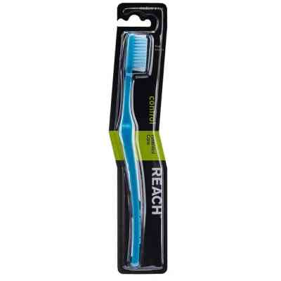Зубна щітка Reach Control Medium Toothbrush Блакитна (8801051803494) Вінниця