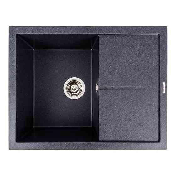 VALESO Гранітна мийка VALESO CRIPTA 6550 матова Карбон Київ
