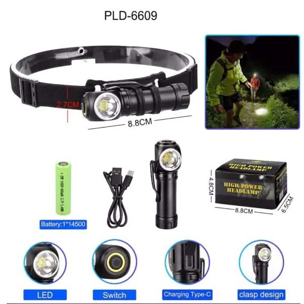 Мощный аккумуляторный налобный фонарик Police 6609-LED, Фонарик диодный налобный налобник VN-36 Ивано-Франковск - изображение 5