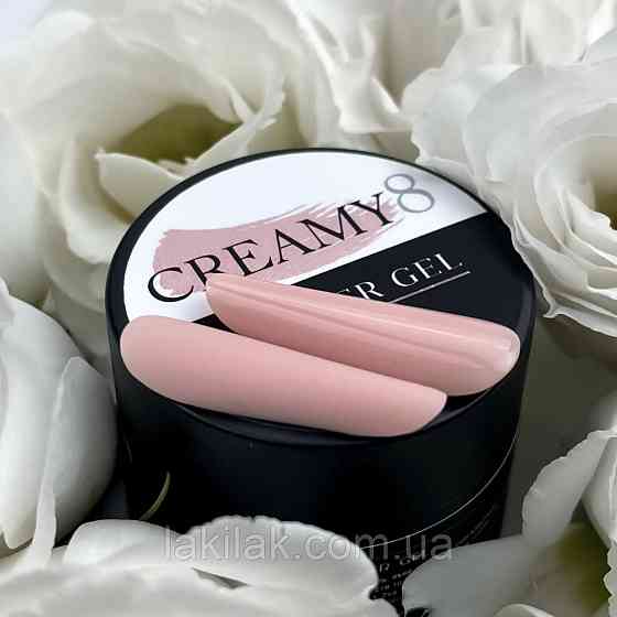 Гель для нарощення нігтів Crooz Creamy gel 08 (світло-пудровий) 30мл Херсон