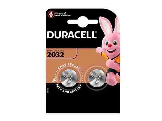 Батарейка літієва CR2032 2шт (блістер) ТМ Duracell Solmir Київ