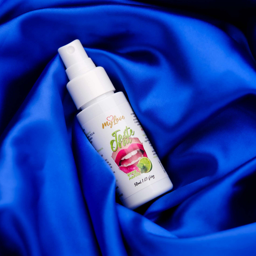 Спрей для ротової порожнини MyLove Taste Oral Spray mojito 50 ml Sex Aura Київ - фото 7
