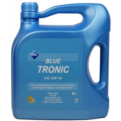 Моторное масло Aral BlueTronic 10W-40, 5л Винница - изображение 1