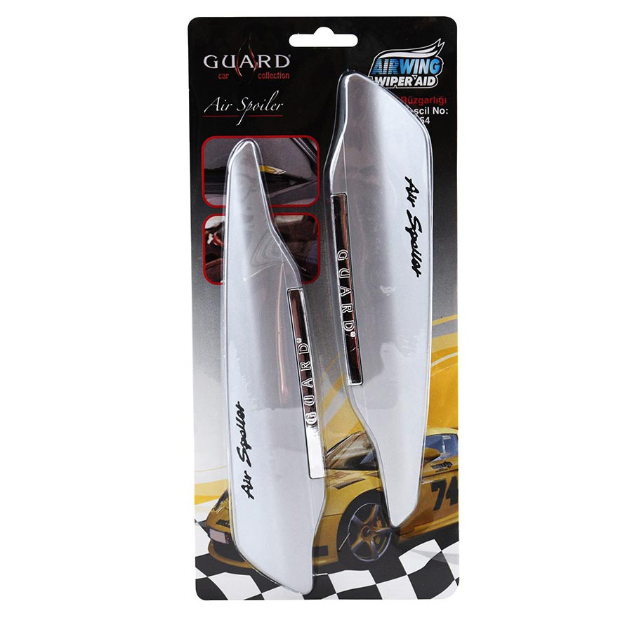 Спойлер двірника Guard, (2шт), срібний Київ - фото 1