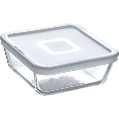 Форма для випікання Pyrex CookFreez з кришкою квадратна 15 х 15 см 0.85 л (218P001/7646) Вінниця