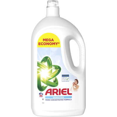 Гель для прання Ariel Для чутливої шкіри 3.87 л (8700216691444) Вінниця - фото 4