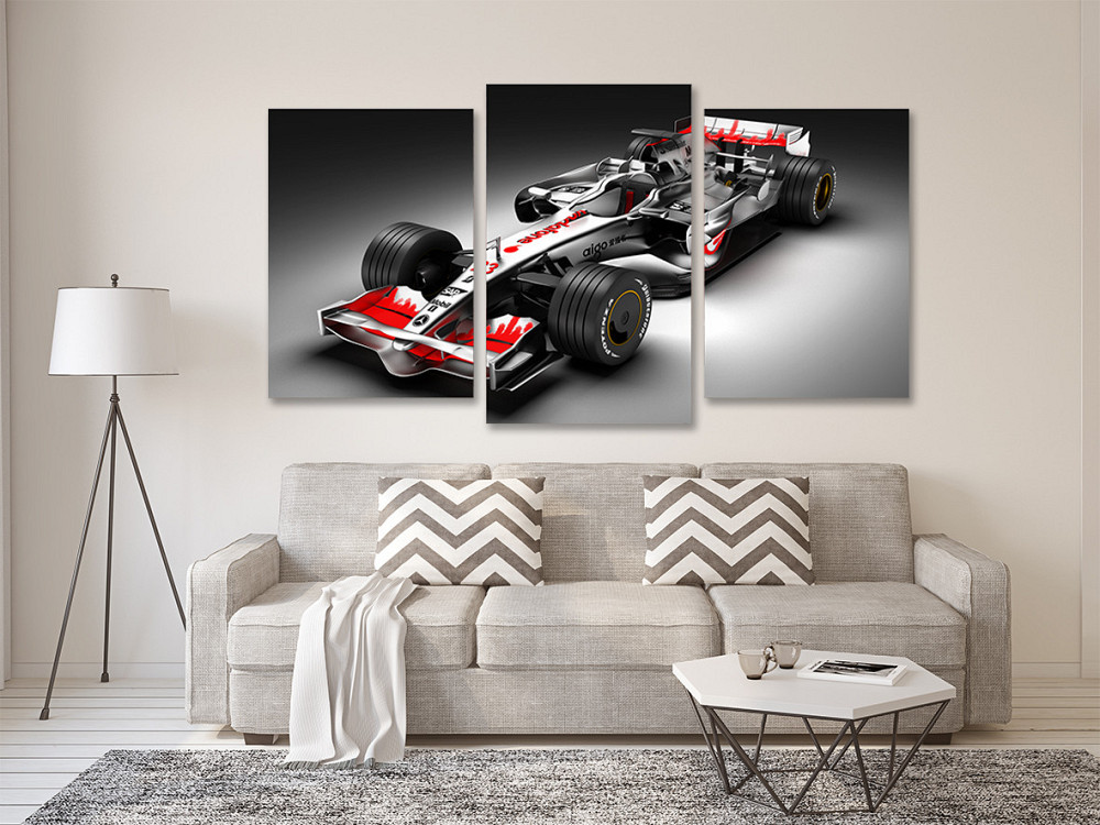 Модульная картина в гостиную / спальню  Спорт машина Art-647_3 70x130 см Киев - изображение 2