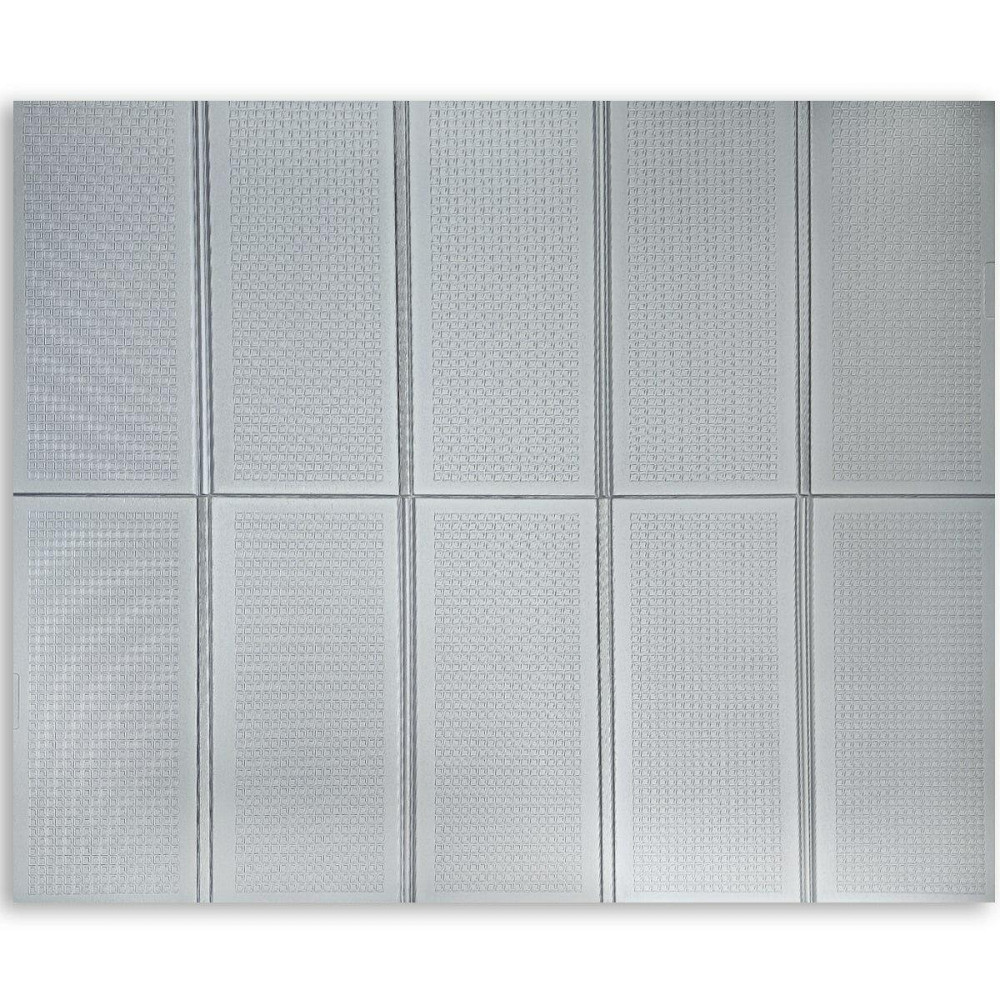 Детский складной термоковрик однотонный 2000х1500х10мм Серый (299) SW-00001187 Днепр - изображение 3