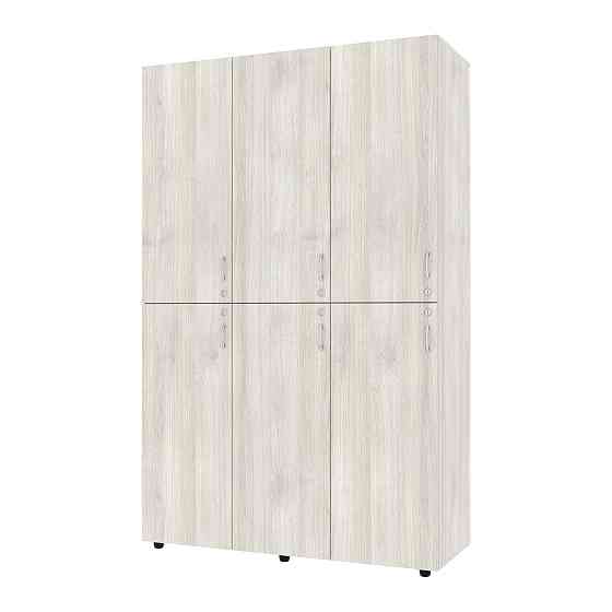 Шафа секційна для роздягальні ШС-1, Дуб Шамоні Світлий, 1200/468/1900 Львів