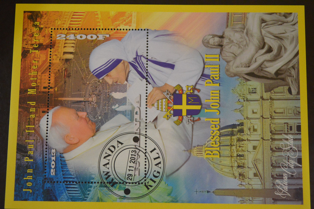 Руанда. Марки. История. Личности. Блок. 2013 год (В-5) Полтава - изображение 1