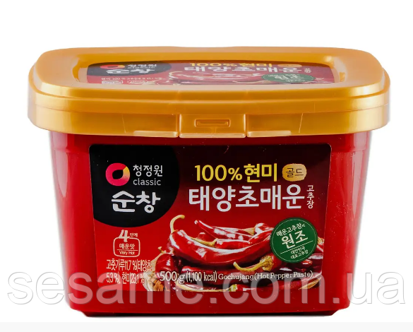 Корейская чили паста перцовая Hot Daesang Кочудян, Кочуджан 500г Харьков - изображение 1