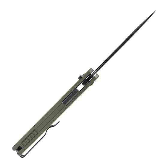 Ніж складаний туристичний SRM 221X-GP (9.2 см) 14C28N / G10 зелений Київ