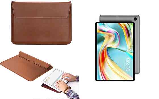 Чехол-конверт VitoCase для Teclast P25, P25T, с функцией подставки для планшета Коричневый Киев