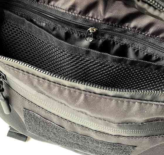 Тактична сумка бананка вологозахищена Чорного кольору. Харків