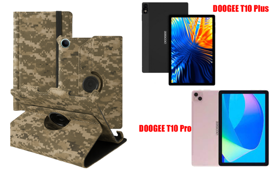 Чехол Spinner360 для планшета Doogee T10 Plus, цвет Klasika Хаки Киев