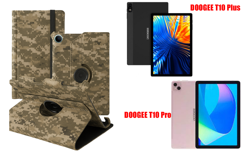 Чехол Spinner360 для планшета Doogee T10 Plus, цвет Klasika Хаки Киев - изображение 1