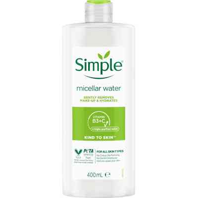 Мицеллярная вода Simple Micellar Water Vitamin B3+C 400 мл (8710908371509) Винница