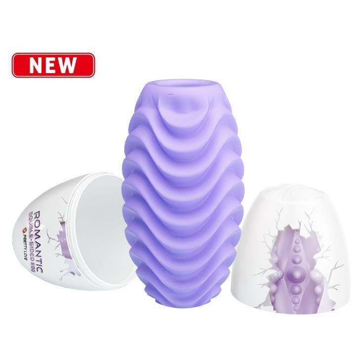 Мастурбатор PRETTY LOVE - Romantic double sided egg PURPLE Sex Aura Київ - фото 1