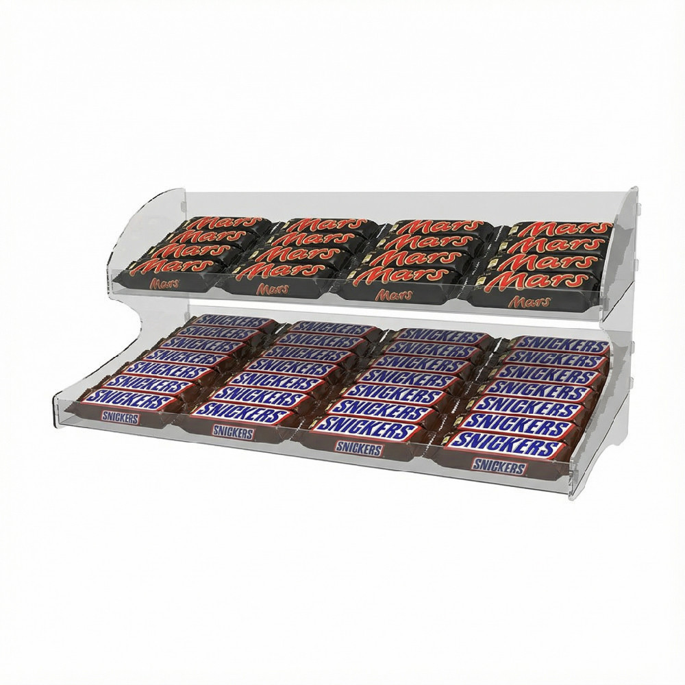 Підставка вітрина EKOSTAR під батончики настільна 600х260х276 Київ - фото 1