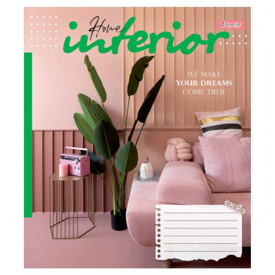 Зошит 1 вересня А5 Interior 96 аркушів, лінія (766501) Вінниця - фото 5