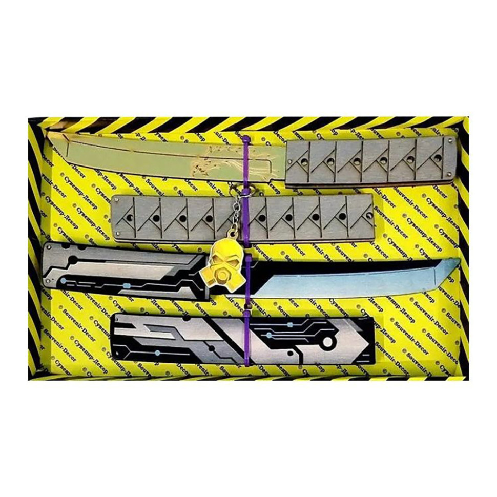 Набор сувенирных ножей деревянных SO-2 