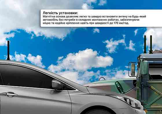 Автомобільна антена Mobile Guard 4G LTE 10 dBi (6985435) Київ