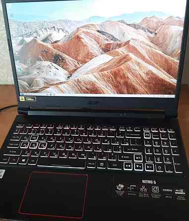 Ноутбук сучасний 23 роки, швидкісна ігрова модель, RTX, 2 SSD! Київ