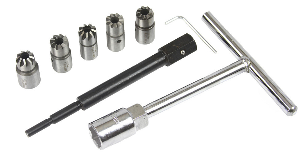 Комплект фрез для гнізд форсунок 7 елементів у кейсі Mar-Pol (M57688) Нововолинськ - фото 3