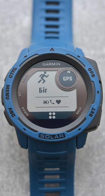 Смарт -Часы Garmin Instinct Solar Blue Киев - изображение 6