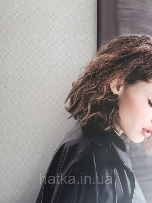 Шпалери метрові вінілові на флізелін AdaWall Beta метрові однотонні під тканину під льон білий з сірим Київ - фото 1