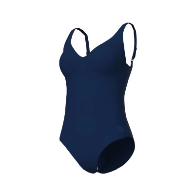 Купальник Arena Swimsuit Victoria U Back Solid 008868-700 темно-синій 42 (3468337533528) Винница - изображение 7