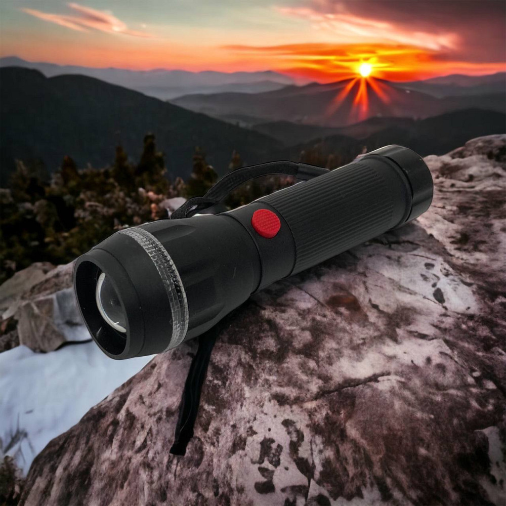 Ліхтарик світлодіодний ручний акумуляторний портативний, Ліхтар для дому з зарядкою від розетки OH-17 Львів - фото 1