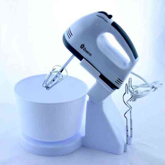 Ручний переносний міксер Domotec MS-1366 2 л, Міксер кухонний стаціонарний, Міксери з чашею XC-35 Івано-Франківськ