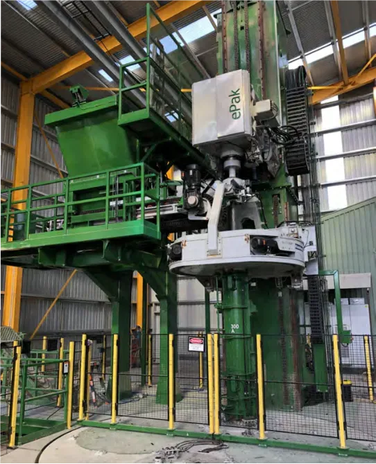 Высокопроизводительная автоматическая линия для производства бетонных труб, HawkeyePedershaab модель ePak Киев - изображение 1