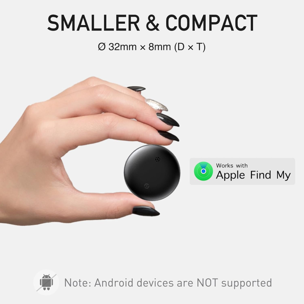 Smart Tag Bluetooth-трекер для ключей, багажа и кошелька, IP68, работает с Apple Find My, беспроводной локатор для iPhone, белый Киев - изображение 3